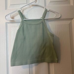 Primark crop tank green